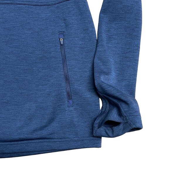 DULUTH TRADING CO SWEATSHIRT MENS XL STANDARD FIT HALF ZIP MOCK NECK ZIP POCKET - Picture 3 of 8